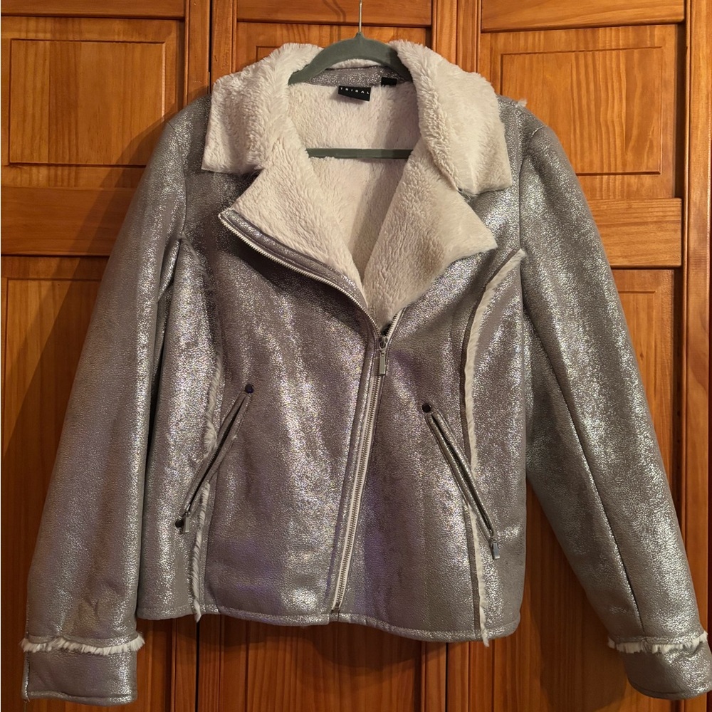 Tribal Silver Teddy Jackets
